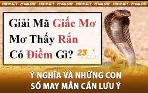 Mơ Thấy Rắn